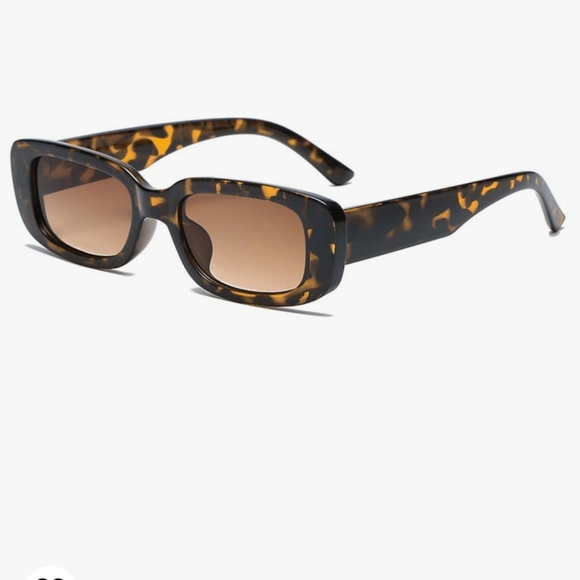 NEW TRENDY BLACK OR BROWN SUNGLASSES - Picture 3 of 4